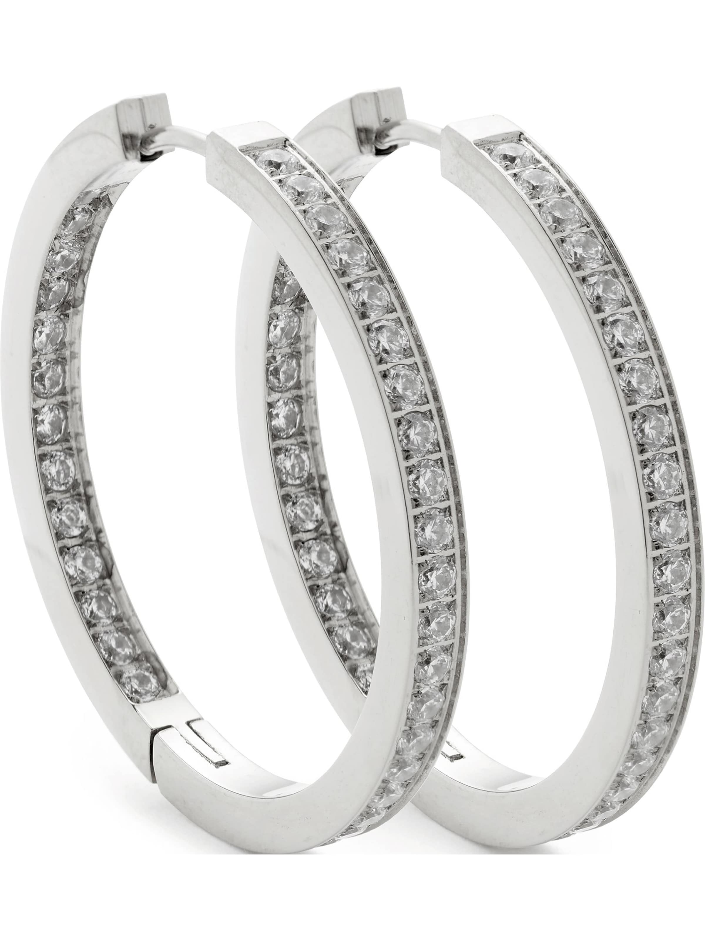 LEONARDO Ohrringe in Silber