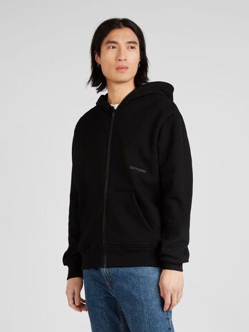 Sixth June Zip-Up Hoodie 'SAMOURAI' in Black