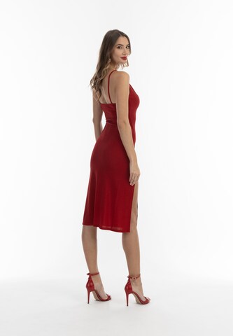 faina Jurk in Rood