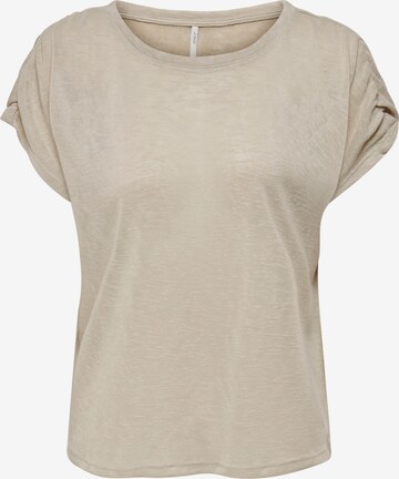ONLY Shirt 'Lula' in Beige: front
