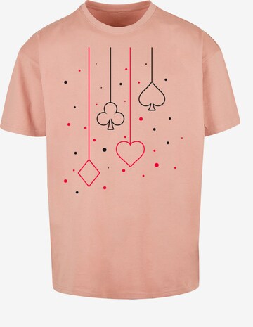 T-Shirt F4NT4STIC en rose : devant