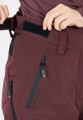 Whistler Regular Skihose 'Kingland' in Rot