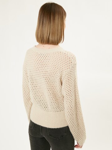 Influencer Pullover in Beige