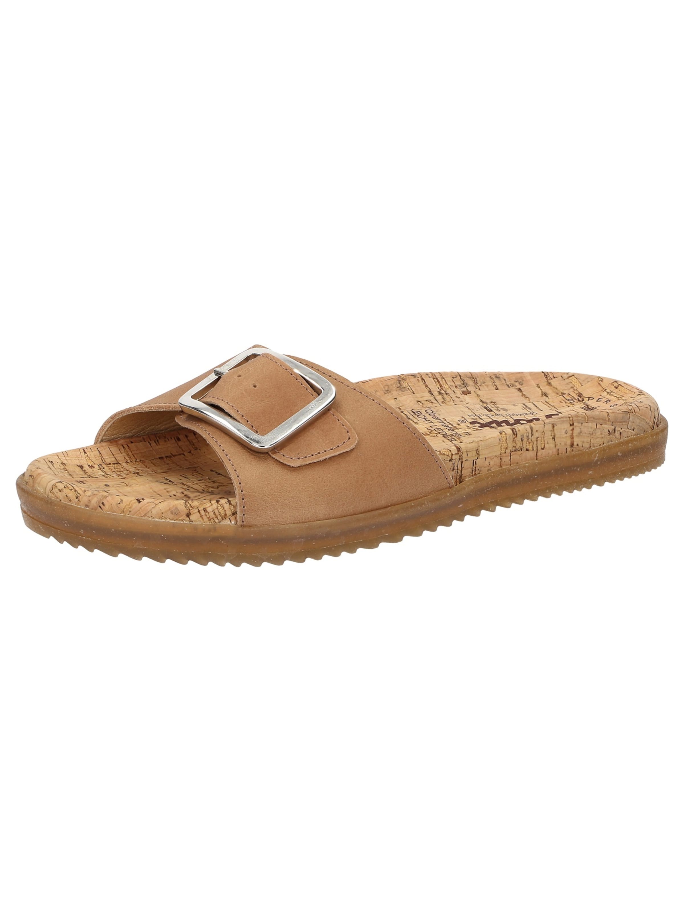 SIOUX Mule 'Aoriska-705' in Beige: front