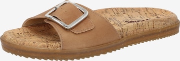 SIOUX Mules 'Aoriska-705' in Beige: front