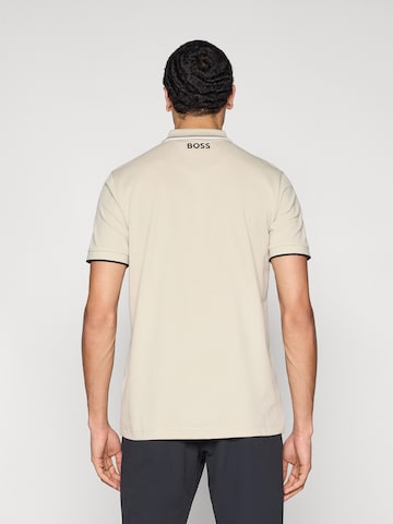 BOSS Performance Shirt 'Paddy Pro' in Beige