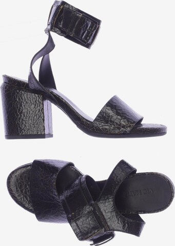 VIC MATIÉ Sandalen 36 in Schwarz: predná strana