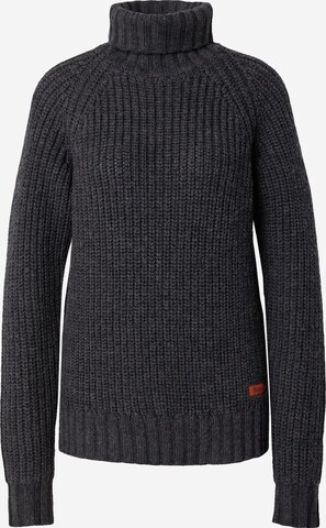 Bergans Пуловер 'Nordmarka' в сиво: отпред