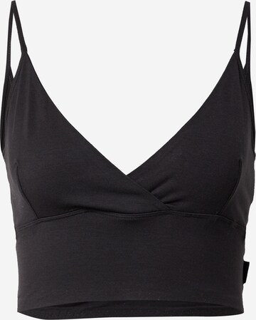 Triangle Soutien-gorge 'Camisole' Calvin Klein Underwear en noir : devant