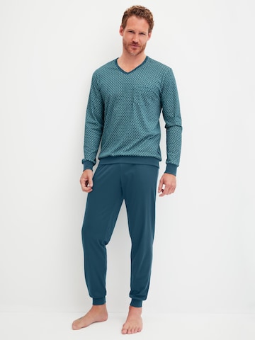 CALIDA Pyjama lang 'Relax Streamline'‌‌‌‌‌‌‌‌‌ in Grün