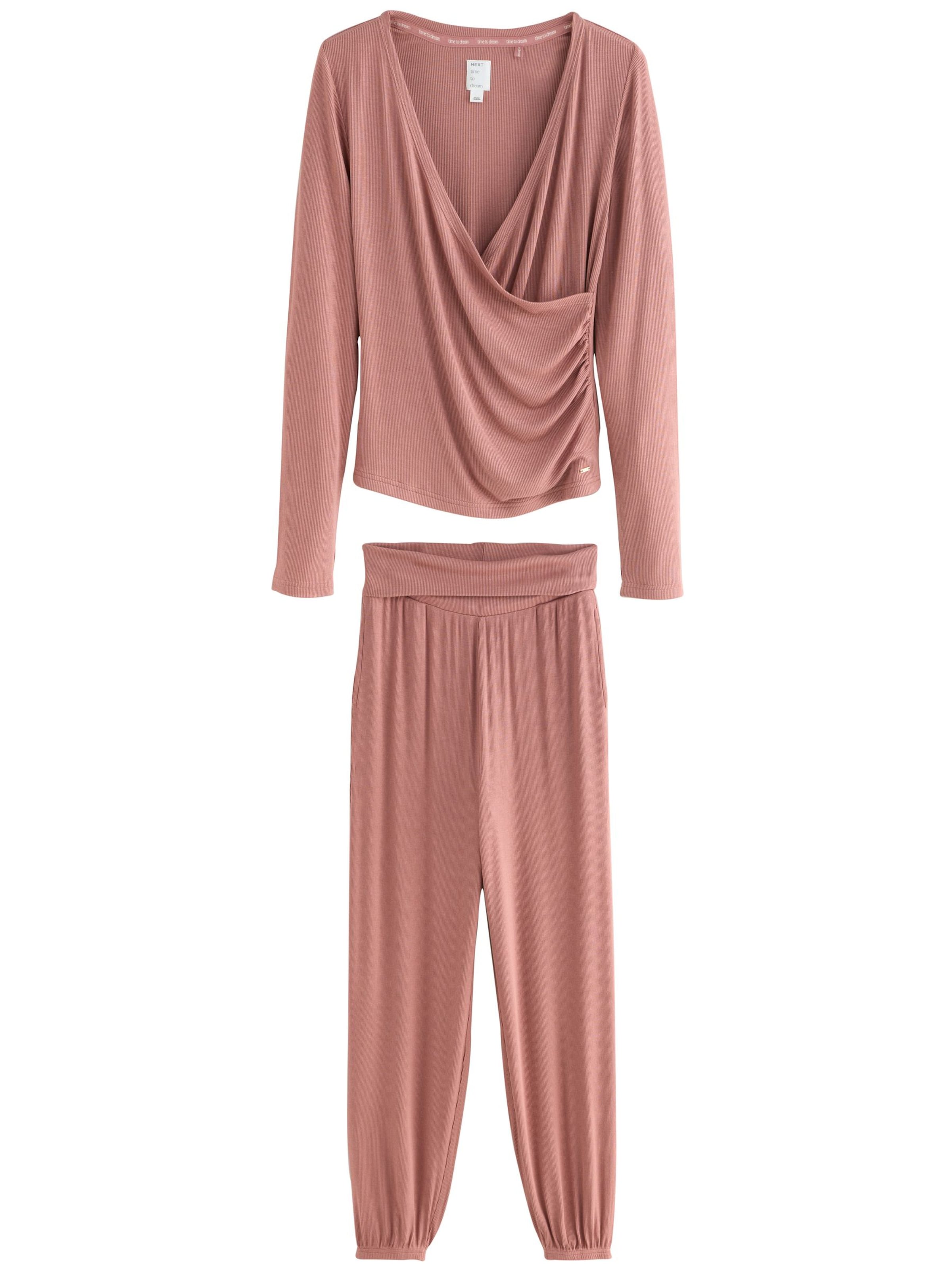 Next Πιτζάμα σε ροζ: μπροστά