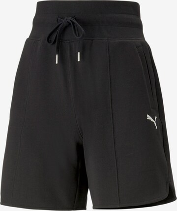 PUMA Trousers in Black: front