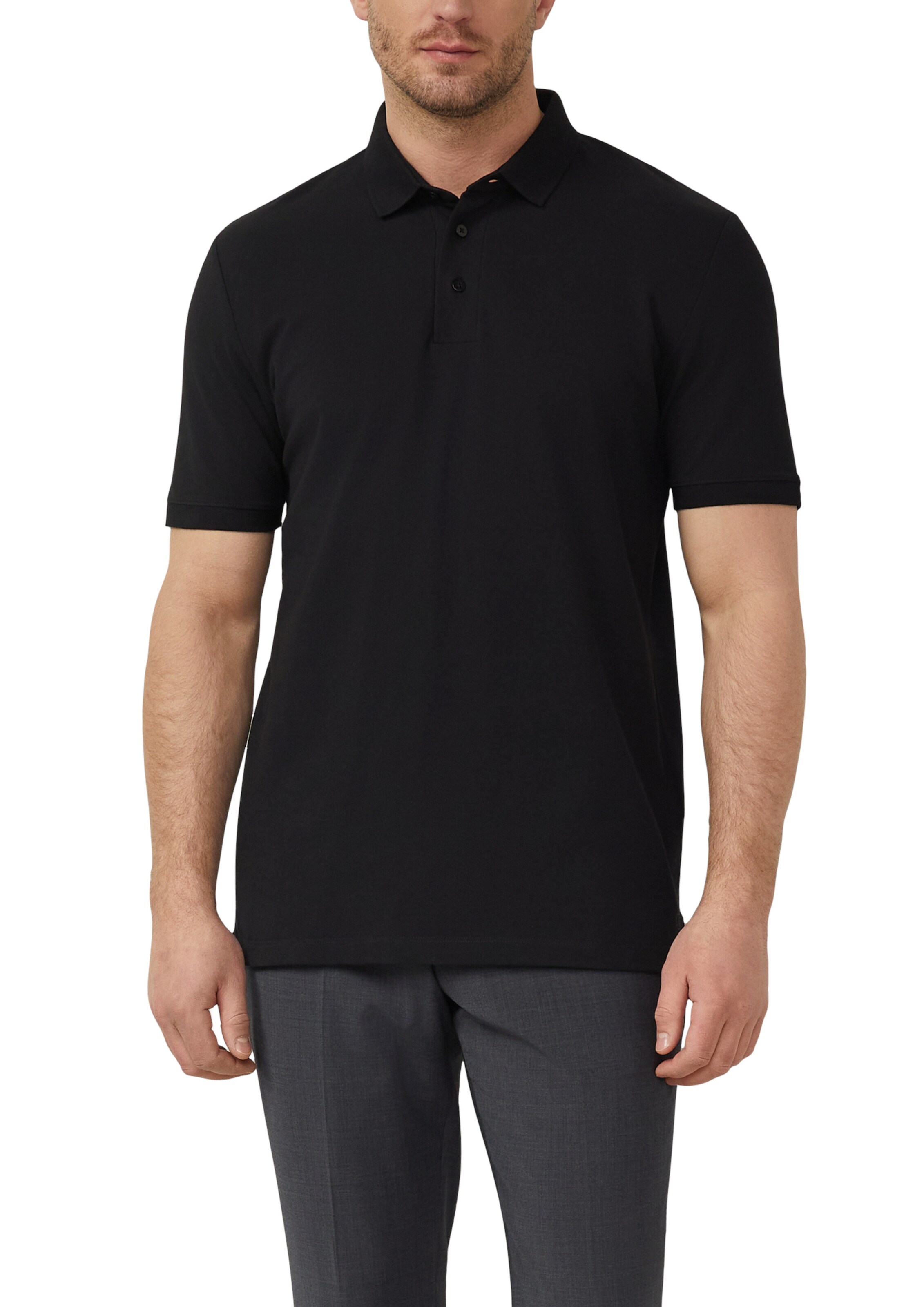 s.Oliver Shirt in Zwart: voorkant