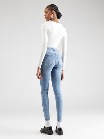 Skinny Jean 'DANA' PIECES en bleu