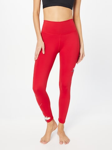 ADIDAS PERFORMANCE Workout Pants 'Thebe Magugu Studio' in Red: front