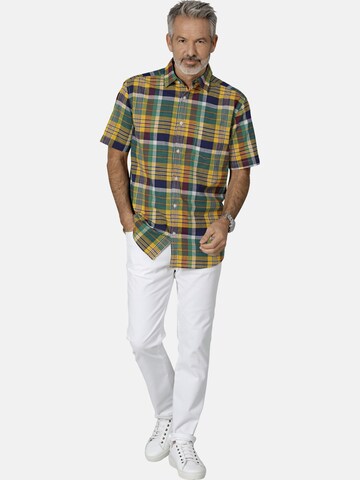 BABISTA Comfort fit Button Up Shirt in Green