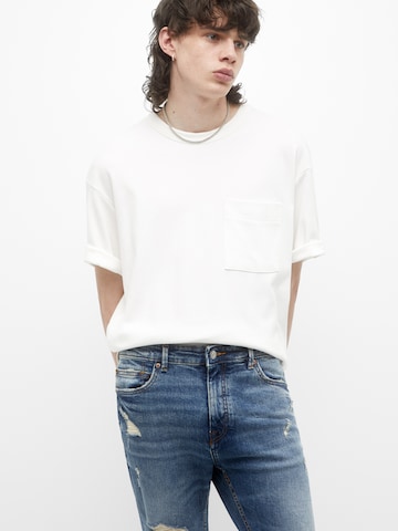 Pull&Bear Tapered Jeans in Blue