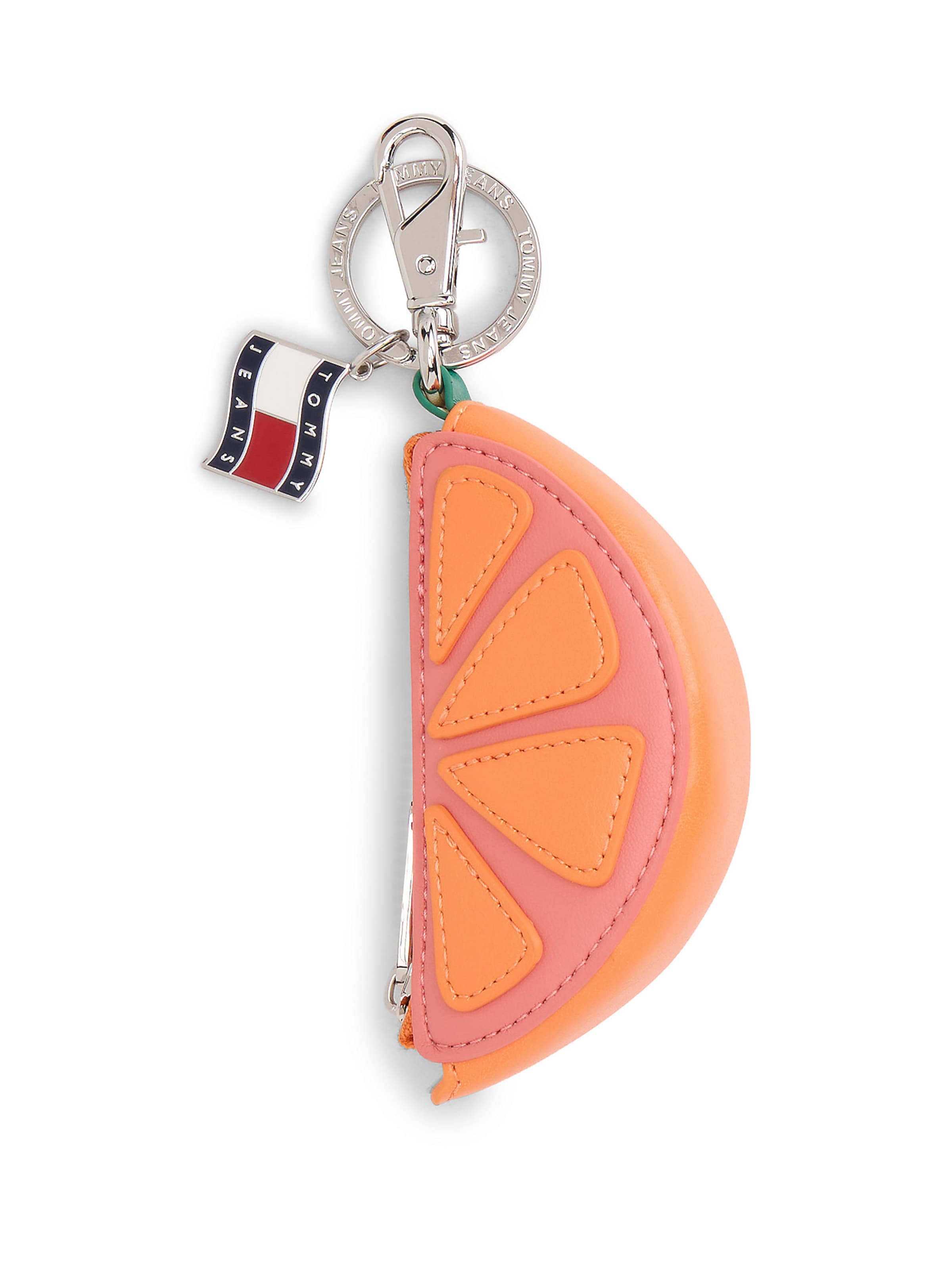 Porte-clés 'Orange' Tommy Jeans en orange : devant