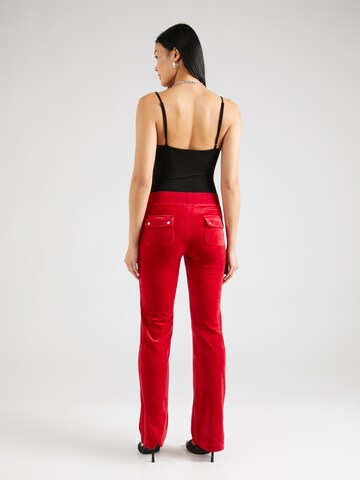 Juicy Couture - Regular Calças em vermelho