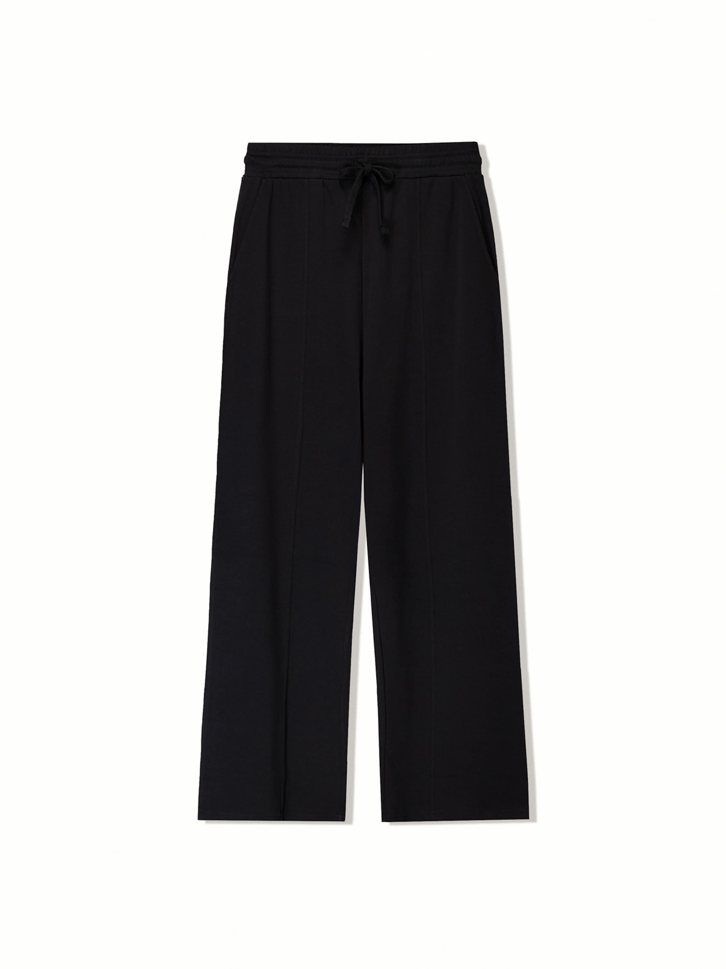 Bershka Trousers in Black, Item view