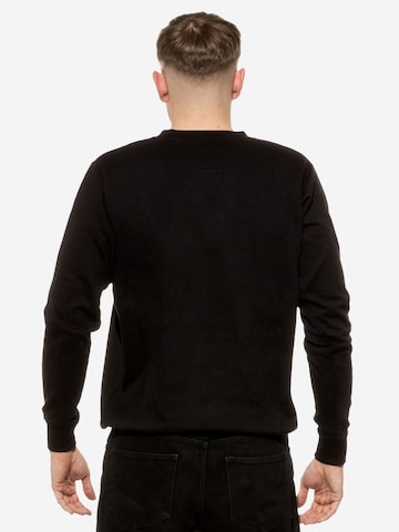 Cotton Prime Sweatshirt 'Let's Hiking' in Zwart