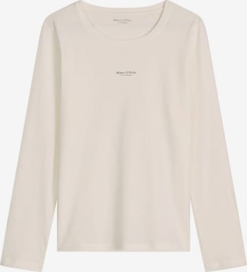 T-shirt ' Mix N Match ' Marc O'Polo en blanc : devant