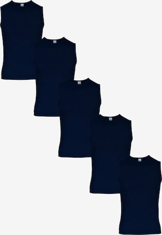 Maxte Unterhemd 'BASIC MAX Unterhemd 5er Pack' in Blau: Vorderseite