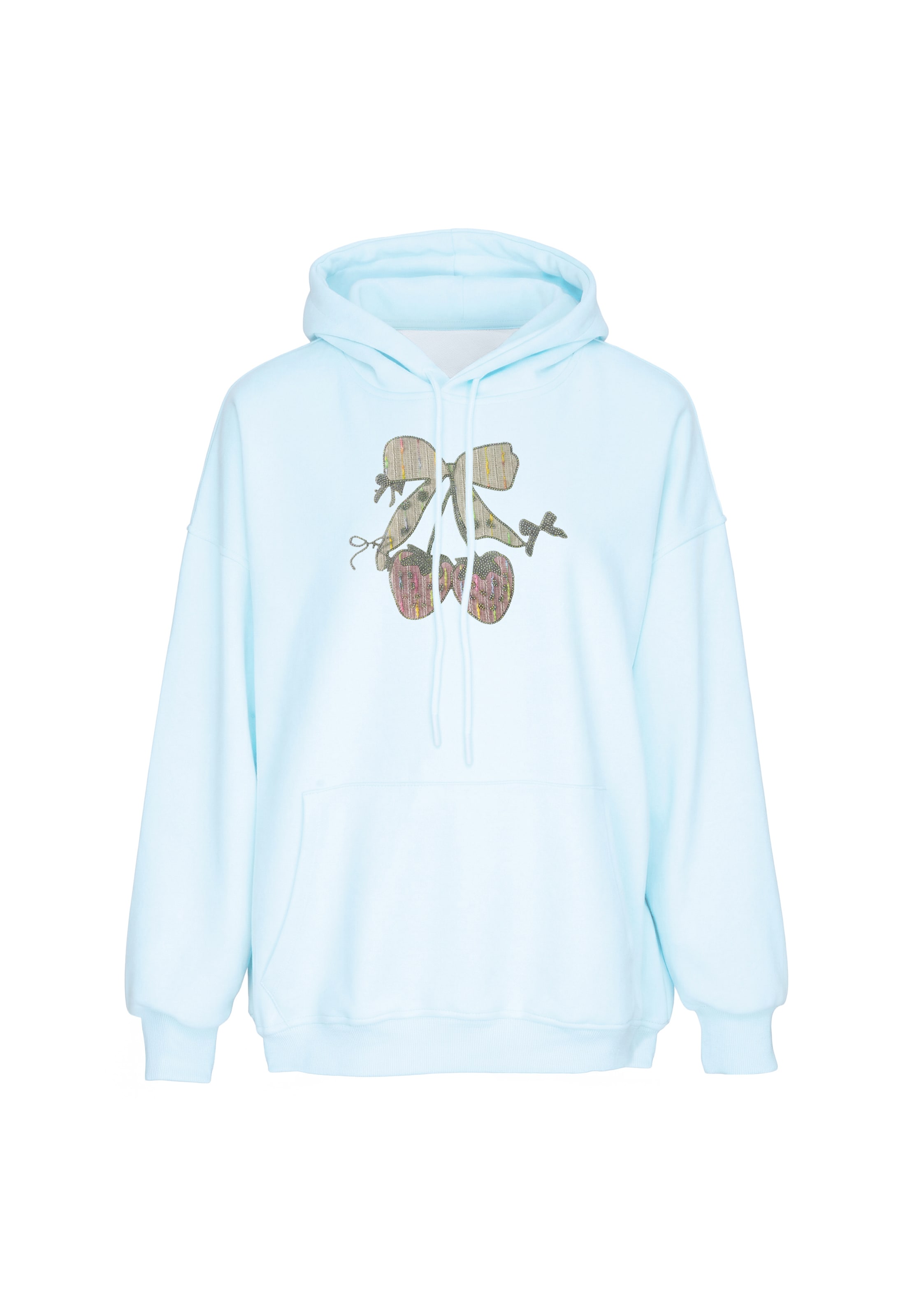 Sweat-shirt MYMO en bleu : devant