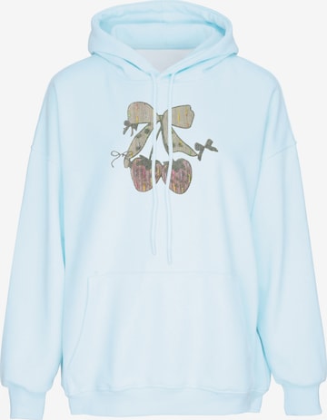 Sweat-shirt MYMO en bleu : devant