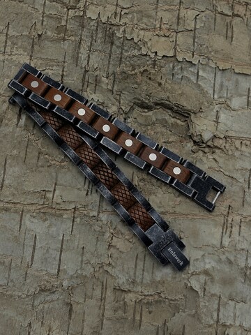 Holzwerk - Pulsera 'ARENDSEE' en gris