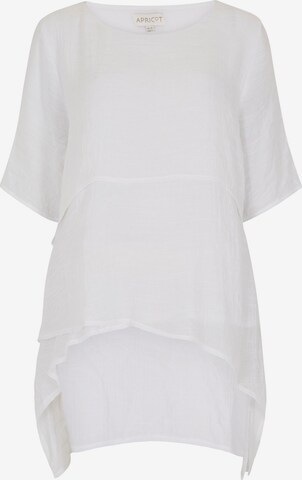 Apricot Blouse in White: front