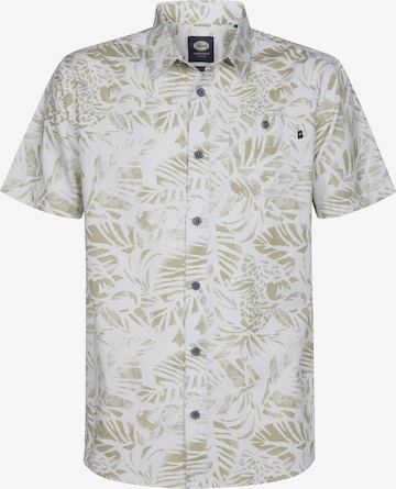Petrol Industries Regular Fit Hemd in Weiß: Vorderseite