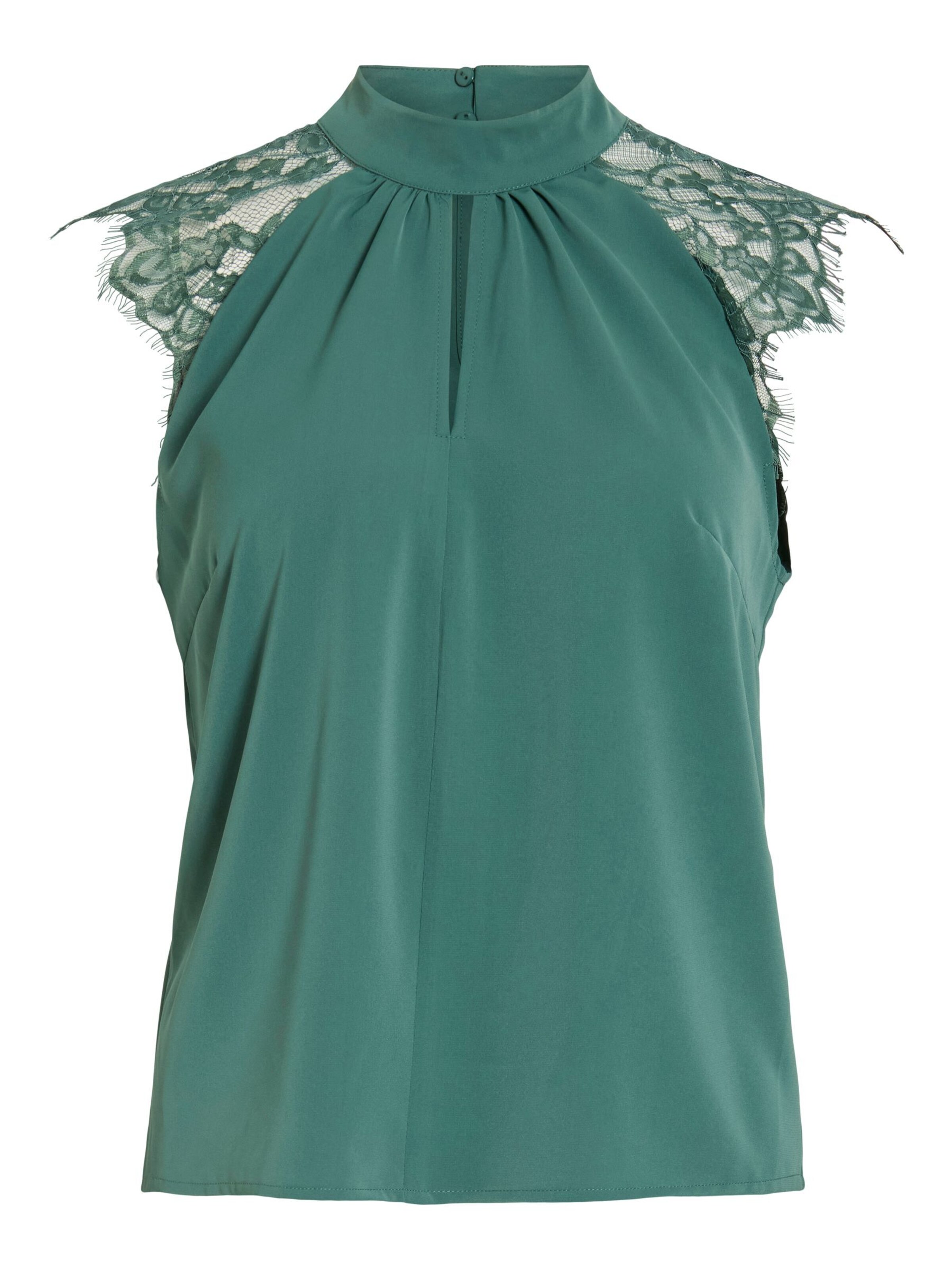 VILA Blouse 'VISimply' in Green: front