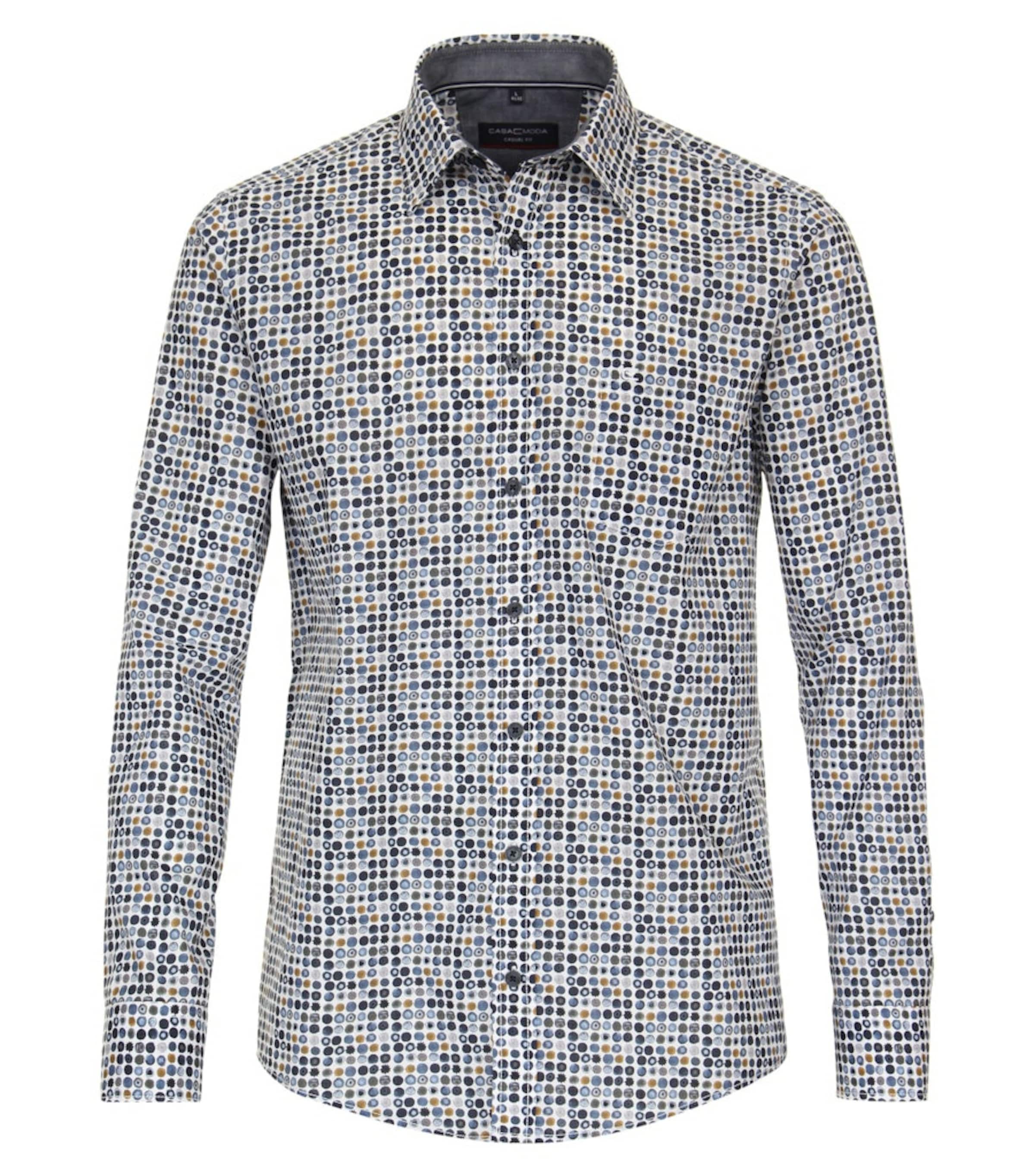 CASAMODA Regular Fit Hemd in Weiß: Vorderseite