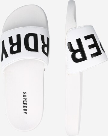 Superdry Plážová/koupací obuv 'Code' – bílá