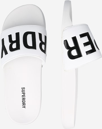 Claquettes / Tongs 'Code' Superdry en blanc