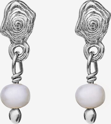 Maanesten Earring 'PIPPA' in Silver: front