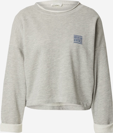 AMERICAN VINTAGE - Sudadera 'Zofbay' en gris: frente