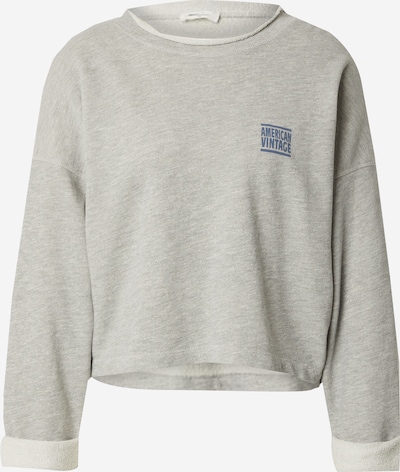 AMERICAN VINTAGE Свитшот 'Zofbay' в Темно-синий / Светло-серый, Обзор товара