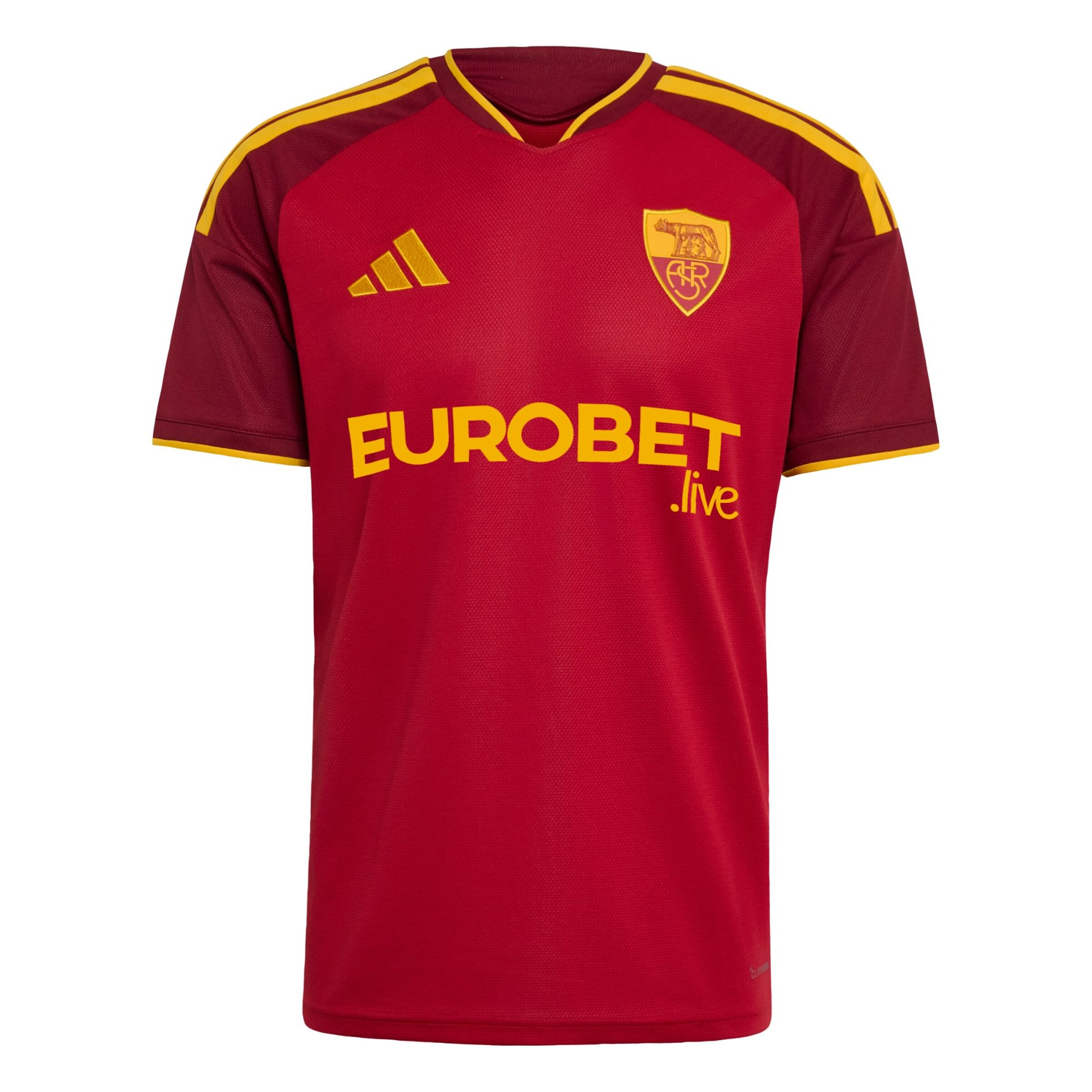 Maglia trikot 'AS Rom 26/27' di ADIDAS PERFORMANCE in rosso: frontale