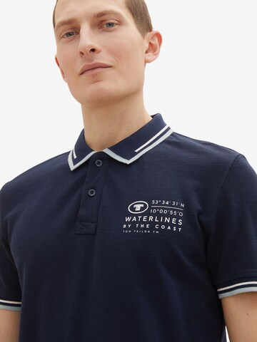 TOM TAILOR Poloshirt in Blau