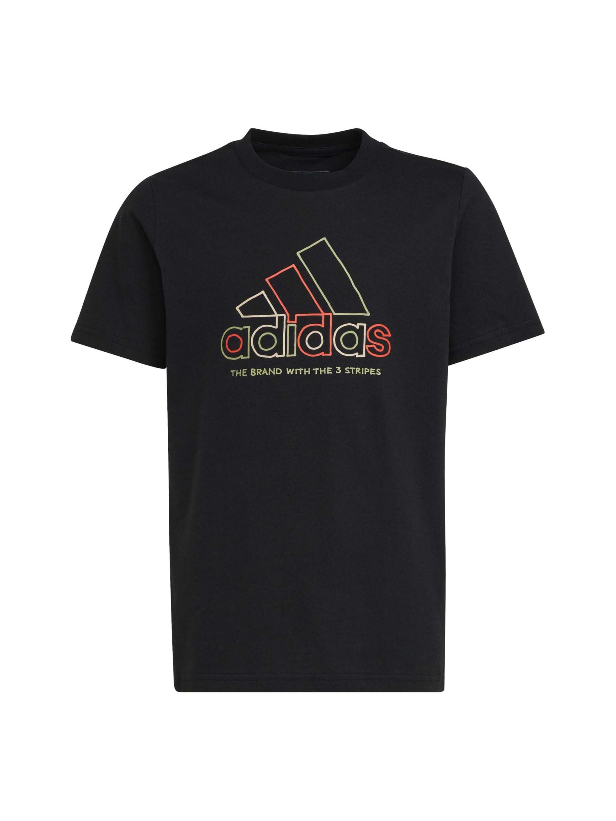 T-Shirt fonctionnel ADIDAS SPORTSWEAR en noir : devant
