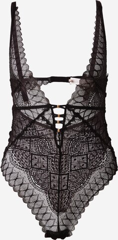 ETAM Bodysuit 'INTENSE' in Black: front