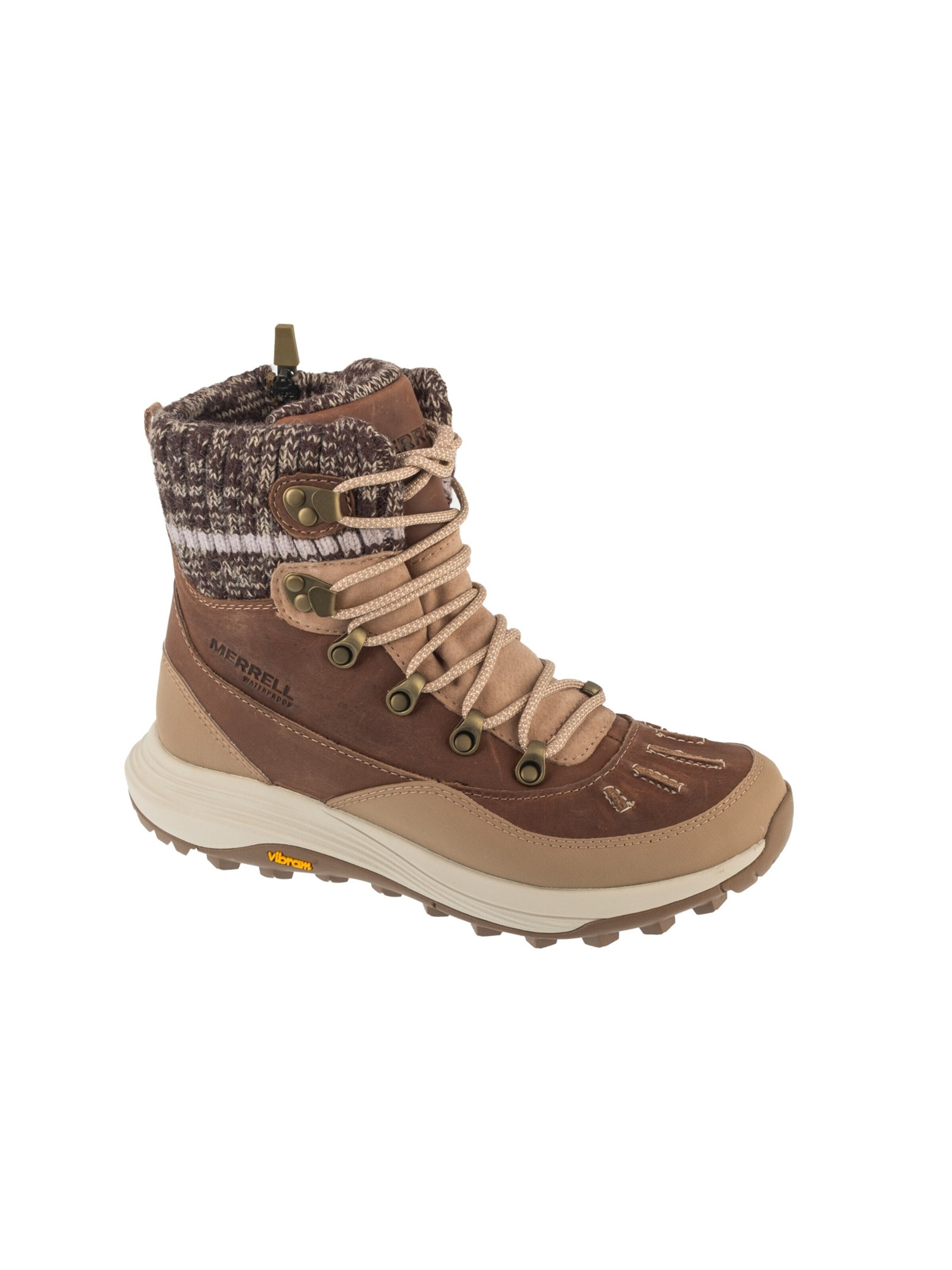 MERRELL Lace-up bootie 'Siren 4' in Brown: front