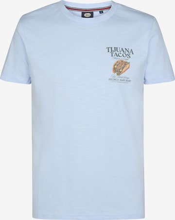 T-Shirt 'Tijuana' Petrol Industries en bleu : devant