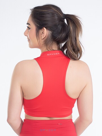 Haut de sport Spyder en rouge