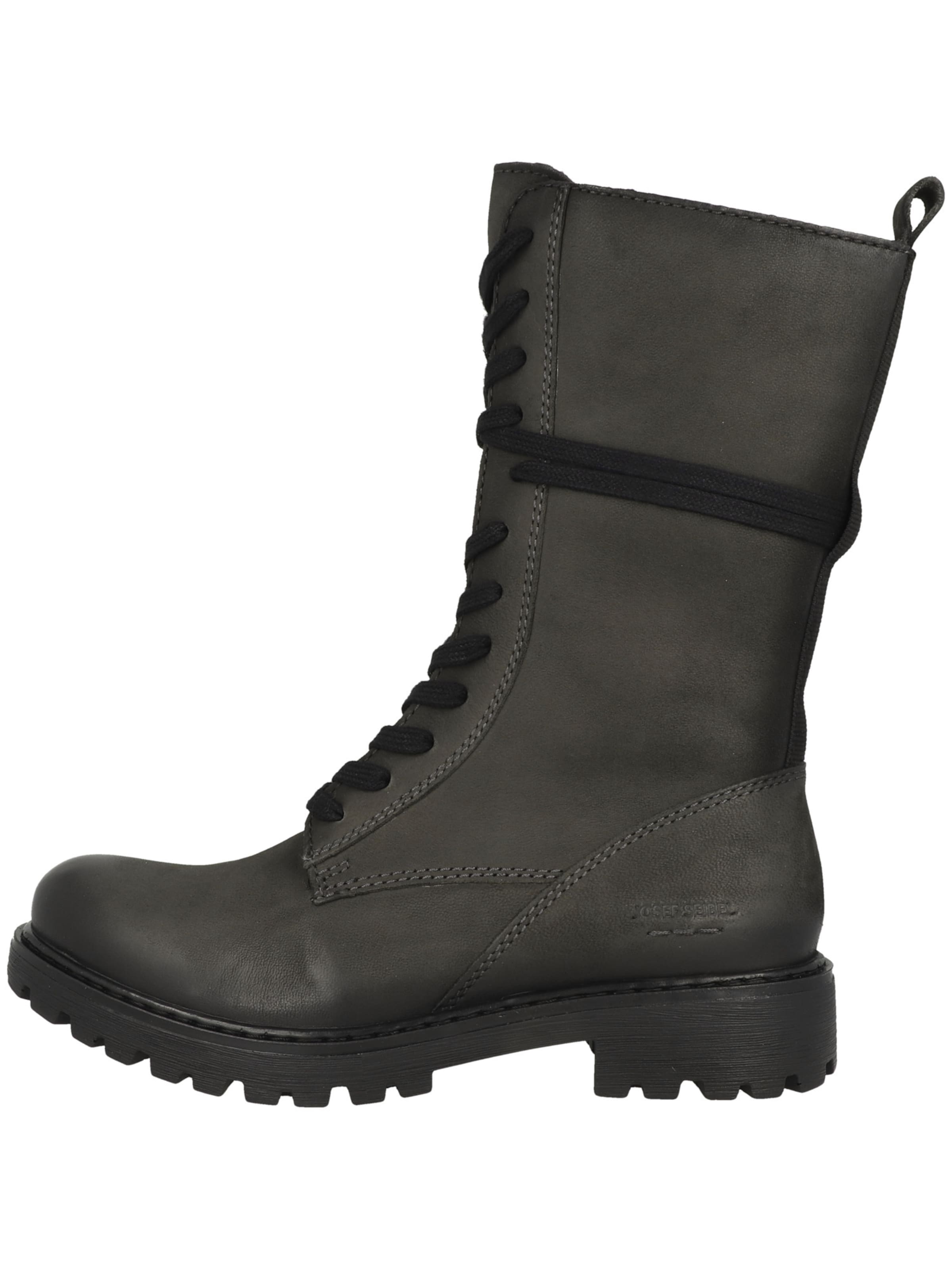 JOSEF SEIBEL Lace-Up Ankle Boots 'Melinda 29' in Grey