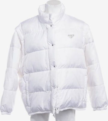 PRADA Jacket & Coat in L in White: front
