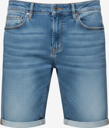 Ombre Regular Jeans in Blau: Vorderseite
