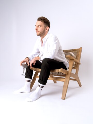 Occulto Athletic Socks 'Summer' in White